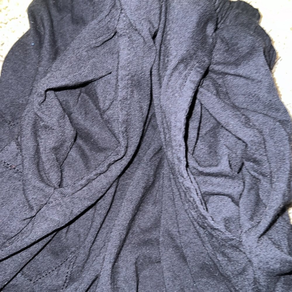 NWOT Sundry Star Drop Crotch Harem Sweatpant Black Size 0-XS Can Fit Up To Small - Picture 12 of 15